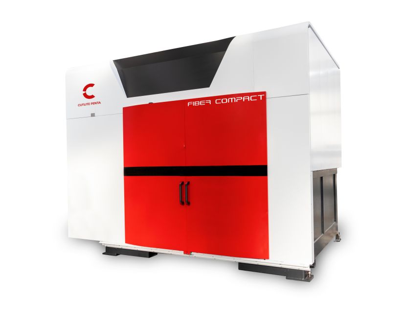 Die 3D-Laserschneidmaschine Fiber Compact mit 5 Achsen von Cutlite Penta