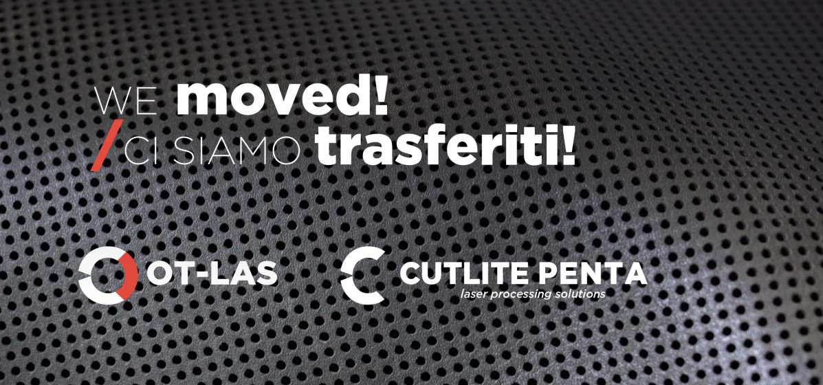 Cutlite Penta relocation announcement graphic (We moved)