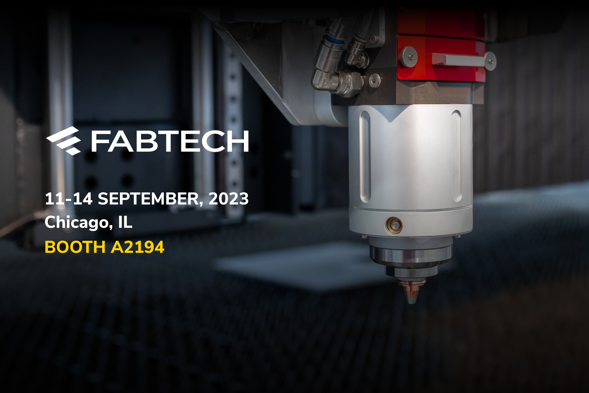 A Cutlite Penta na FABTECH 2023, em Chicago