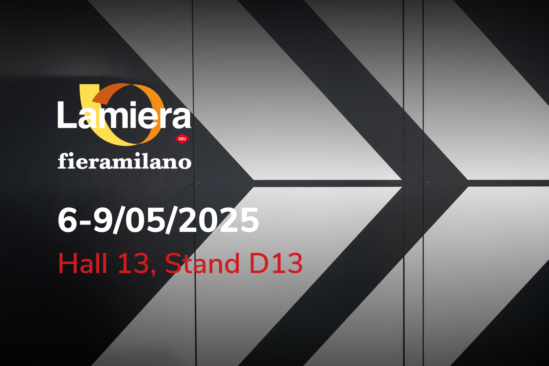 A arte da Cutlite Penta para a LAMIERA 2025: 6-9 de maio de 2025, Hall 13 Estande D13